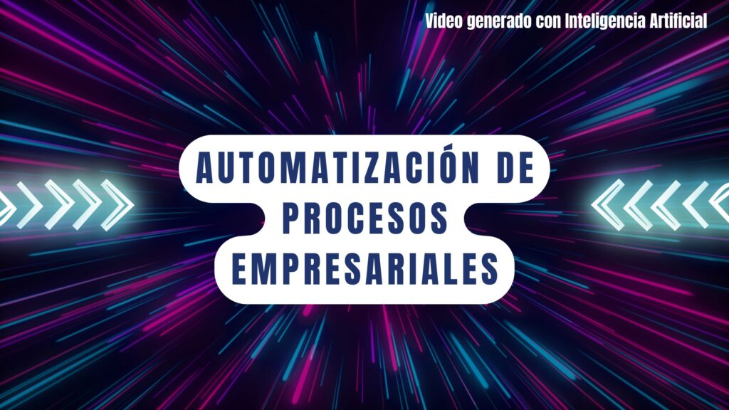 Automatización de procesos empresar